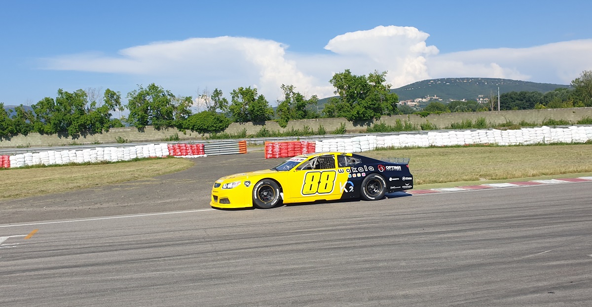 lanza test magione euronascar caal racing