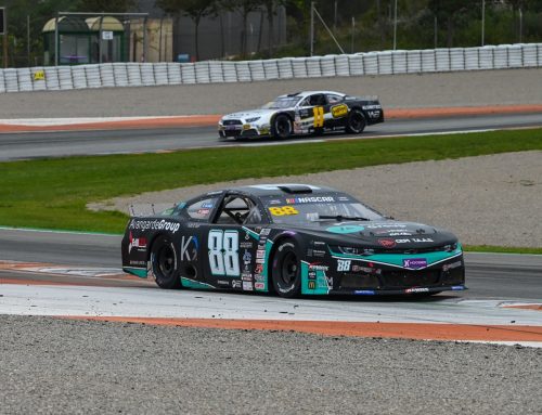 Lanza subito sul podio a Valencia
